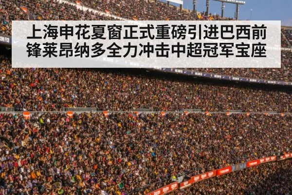 上海申花夏窗正式重磅引进巴西前锋莱昂纳多全力冲击中超冠军宝座
